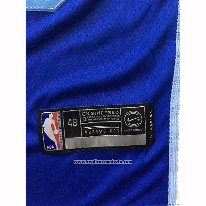Camiseta Los Angeles Lakers Lebron James #23 Classic 2019-20 Azul